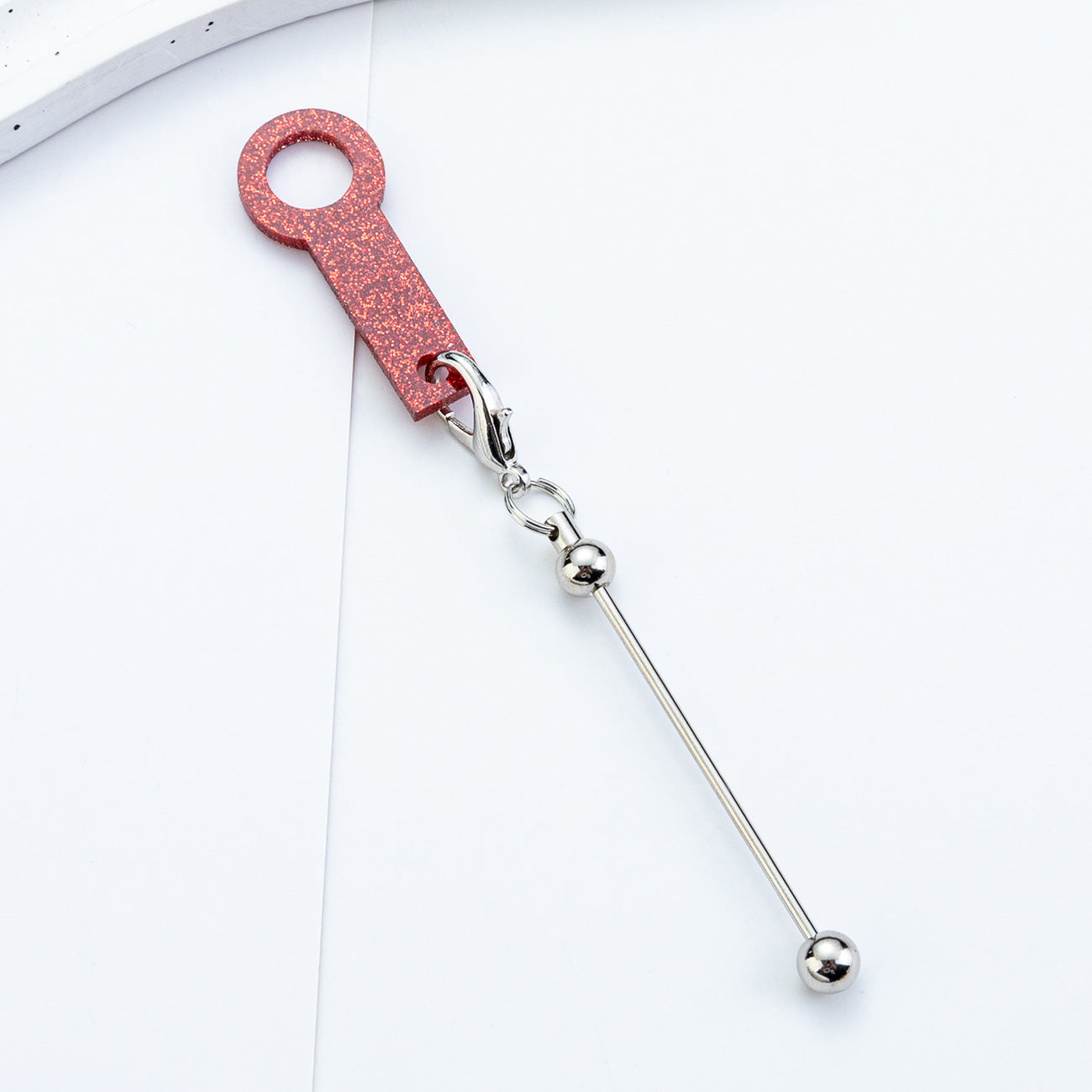 Wholesale Ready-Made DIY Beaded Acrylic Straw Hangings Suitable for 8Mm-10Mm Water Cup Straw Accessories Decoration